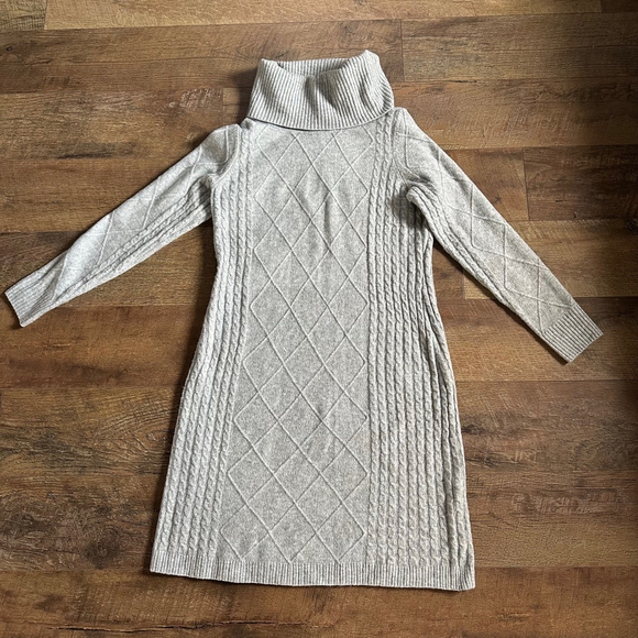 Women's Talbots Sweater Dress Size S Gray - Picture 2 of 6